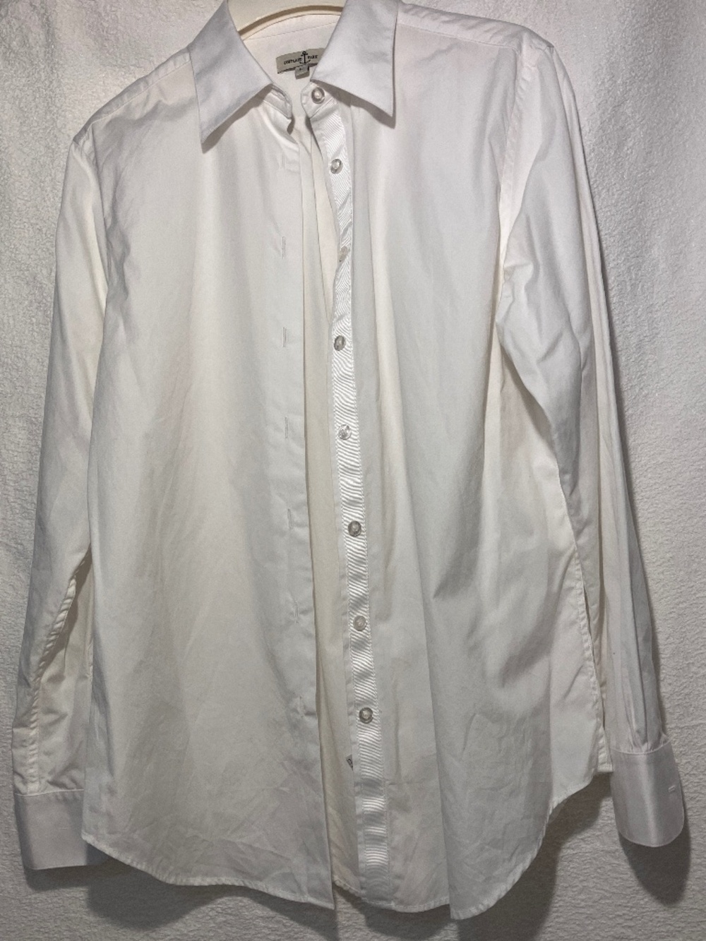 Cortland Park: Classic Oxford with Grosgrain Ribbon Trim, Cotton, L